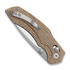 Briceag Viper Oniro - Stonewashed - Canvas Micarta, Brown burlap V6012IM