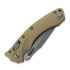 Microtech Amphibian Apocalyptic Partial Serrated, Fluted G10 Tan 137RL-11APFLGTTA