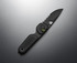 The James Brand The Redstone - Black / Black / PP / Serrated foldekniv