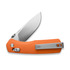 Skladací nôž The James Brand The Carter - Orange / Stainless / G10 / Straight