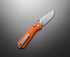 Nóż składany The James Brand The Carter - Orange / Stainless / G10 / Straight