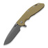 Saliekams nazis Hinderer 4.0 XM-24 Spear Point Tri-Way Working Finish Coyote G-10