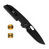 Saliekams nazis Kizer Cutlery Varatas Nitro-V, Black G-10