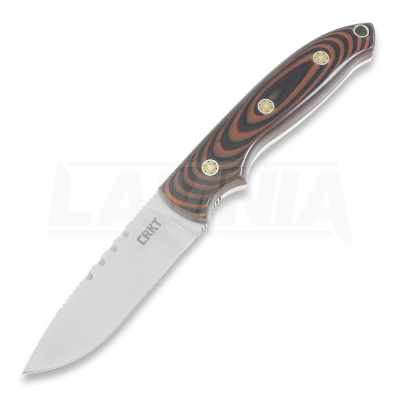 CRKT Hunt'N Fisch Fixed Blade Knife with Sheath: Gentleman's