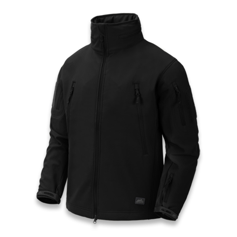 Helikon-Tex GUNFIGHTER Jacket - Shark Skin Windblocker, black KU-GUN-FM ...